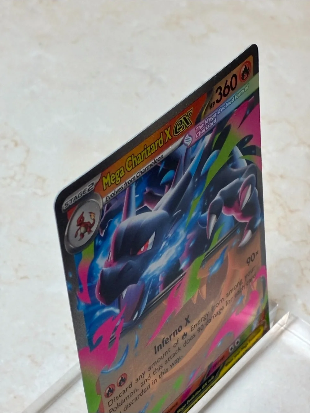 Mega Charizard X EX  Double Rare Holofoil Pokémon Card